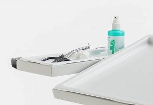 Zwei getrennte Tabletts