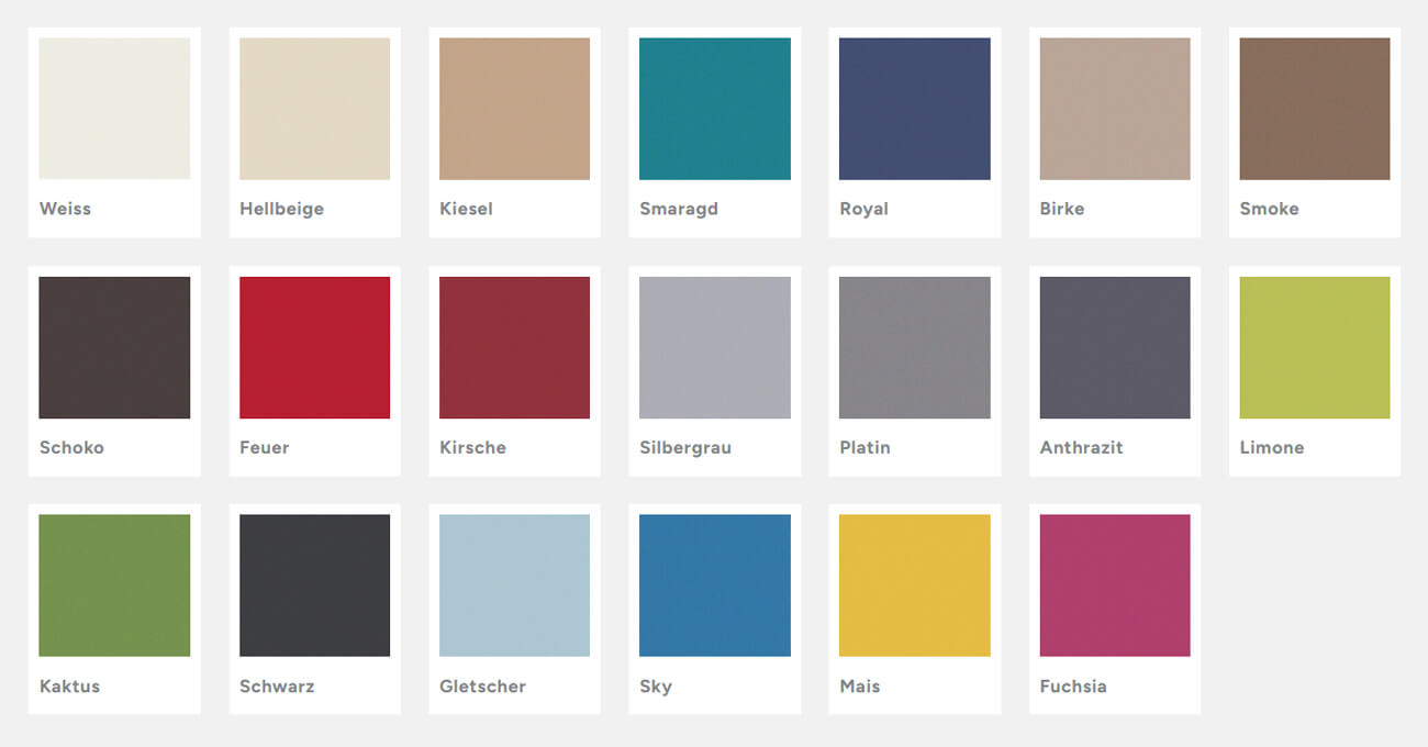 Passende Farben in Gesundheitseinrichtungen