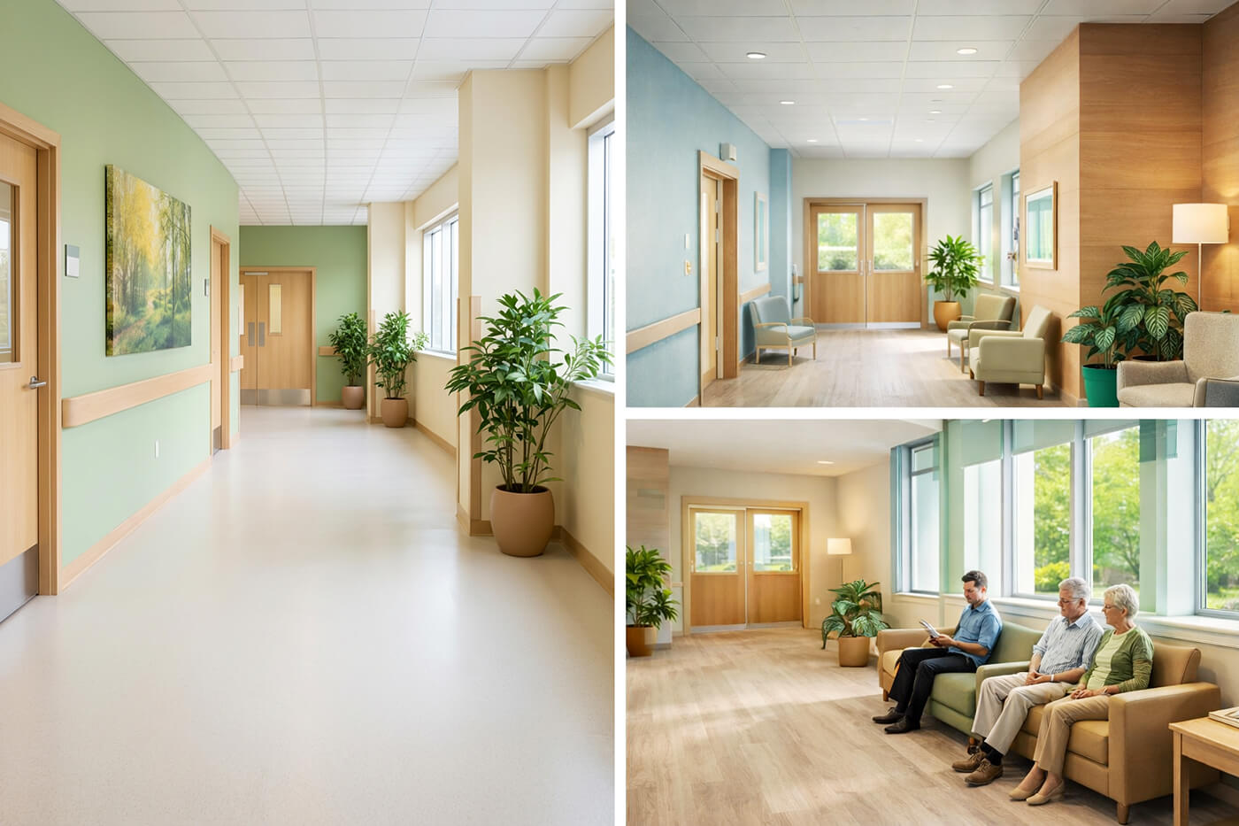 Farben in Gesundheitseinrichtungen