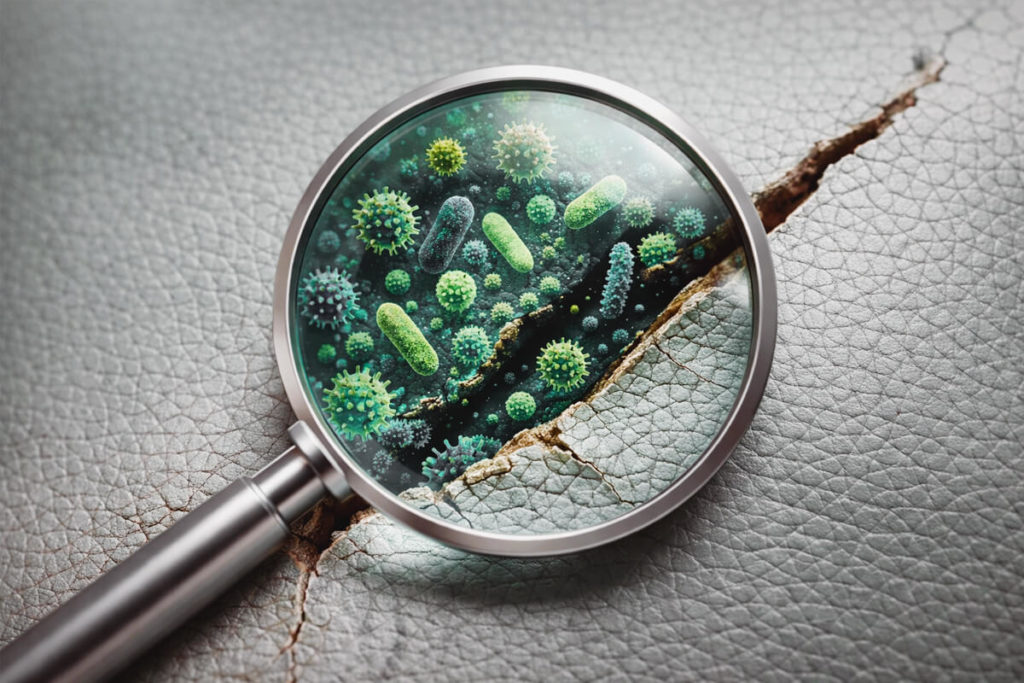 Rissige Polster bei Therapiestühlen und Hygiene