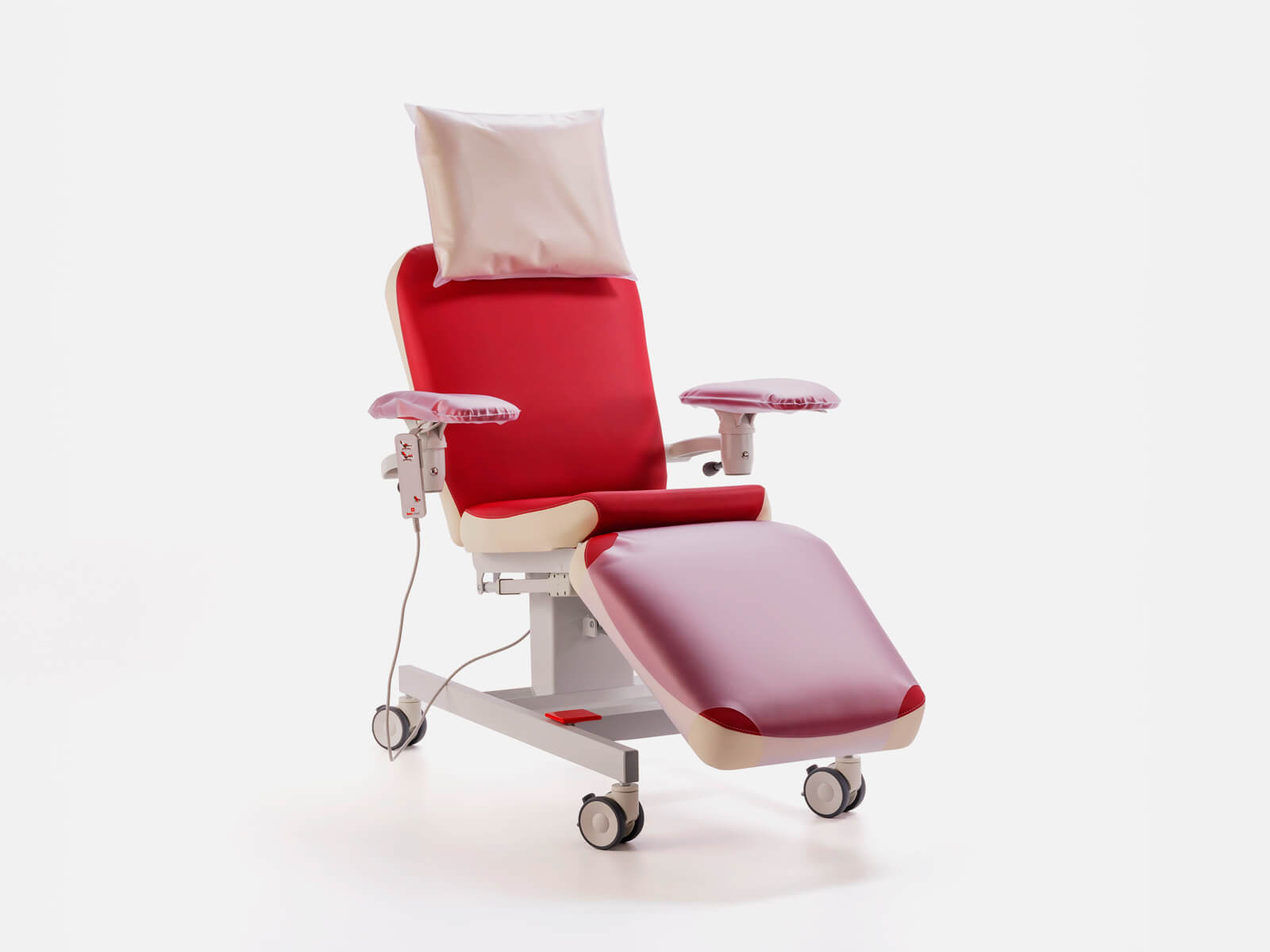 Therapieliege mit PVC-Schutzüberzug