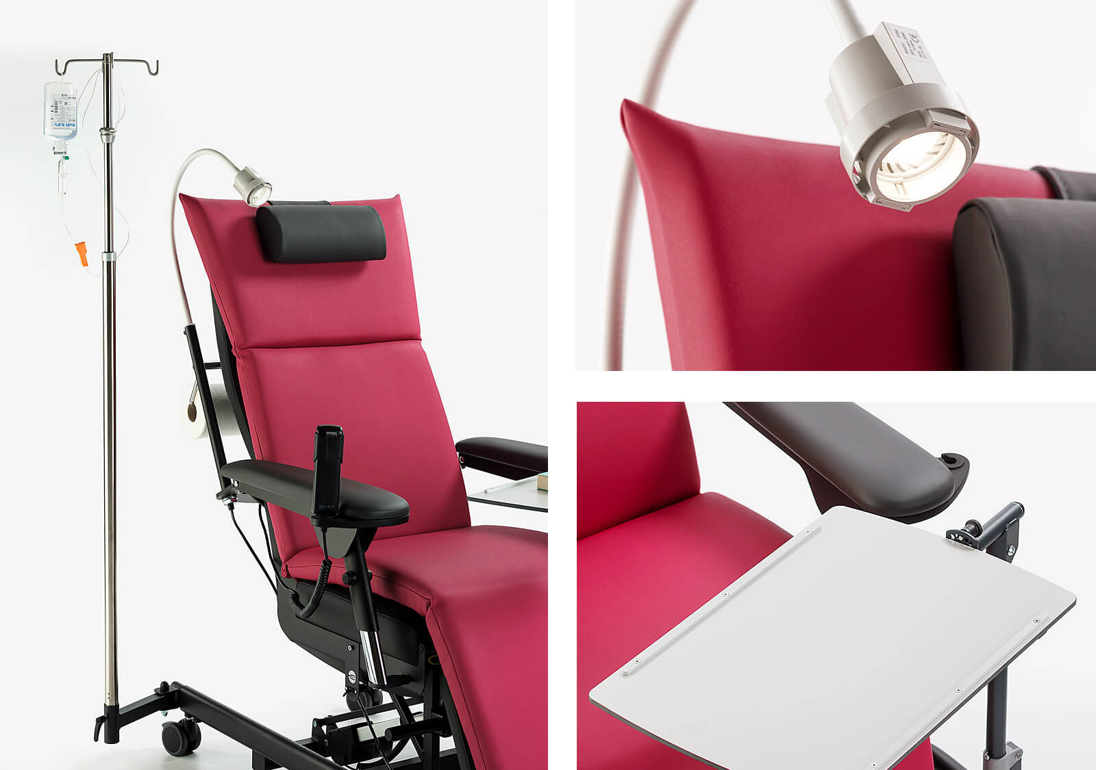 Zubehör der Therapieliege Slim Line
